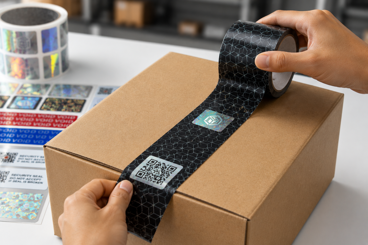 label seal tape
